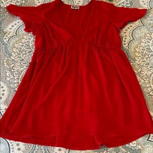Show Me Your Mumu Red Women's Mini Dress